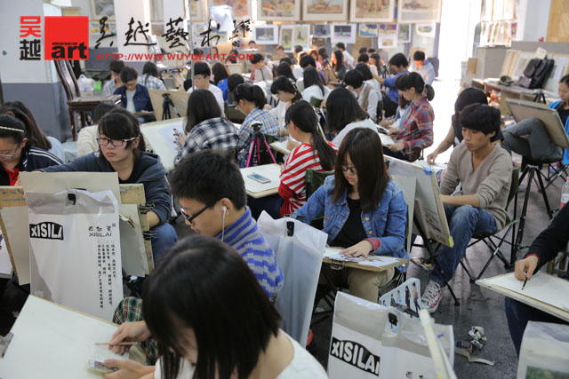 2014年10月6日 杭州吴越画社第六次模拟考试