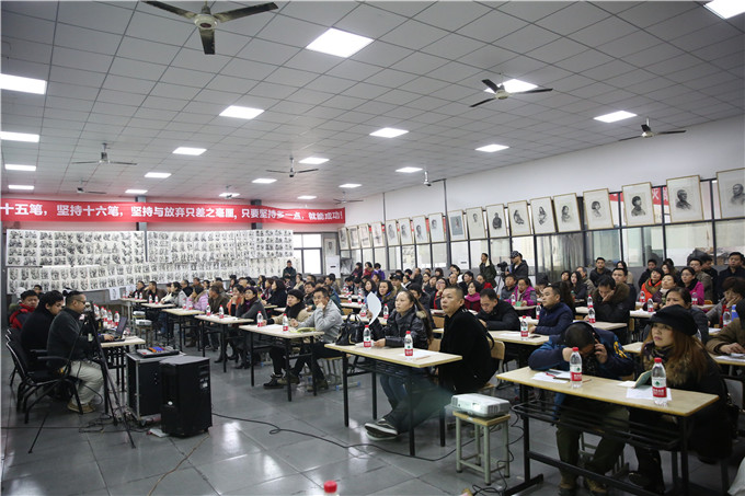 杭州吴越画室2016年校考考试计划安排第三次家长会圆满召开