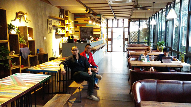 杭州画室吴越咖啡厅