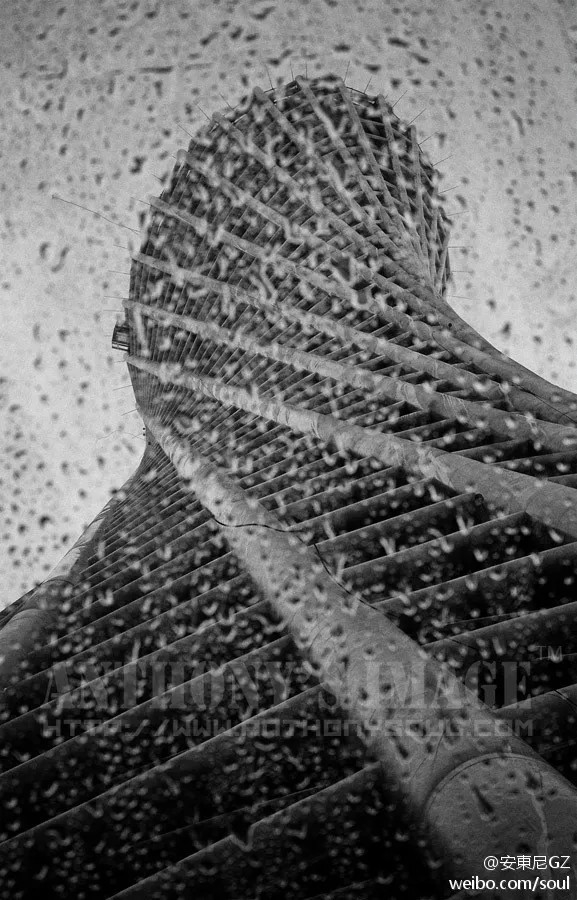 风雨中的广州塔©安东尼GZ