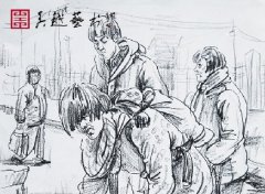 杭州吴越画室 教师速写