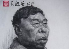 杭州吴越画室教师素描头像