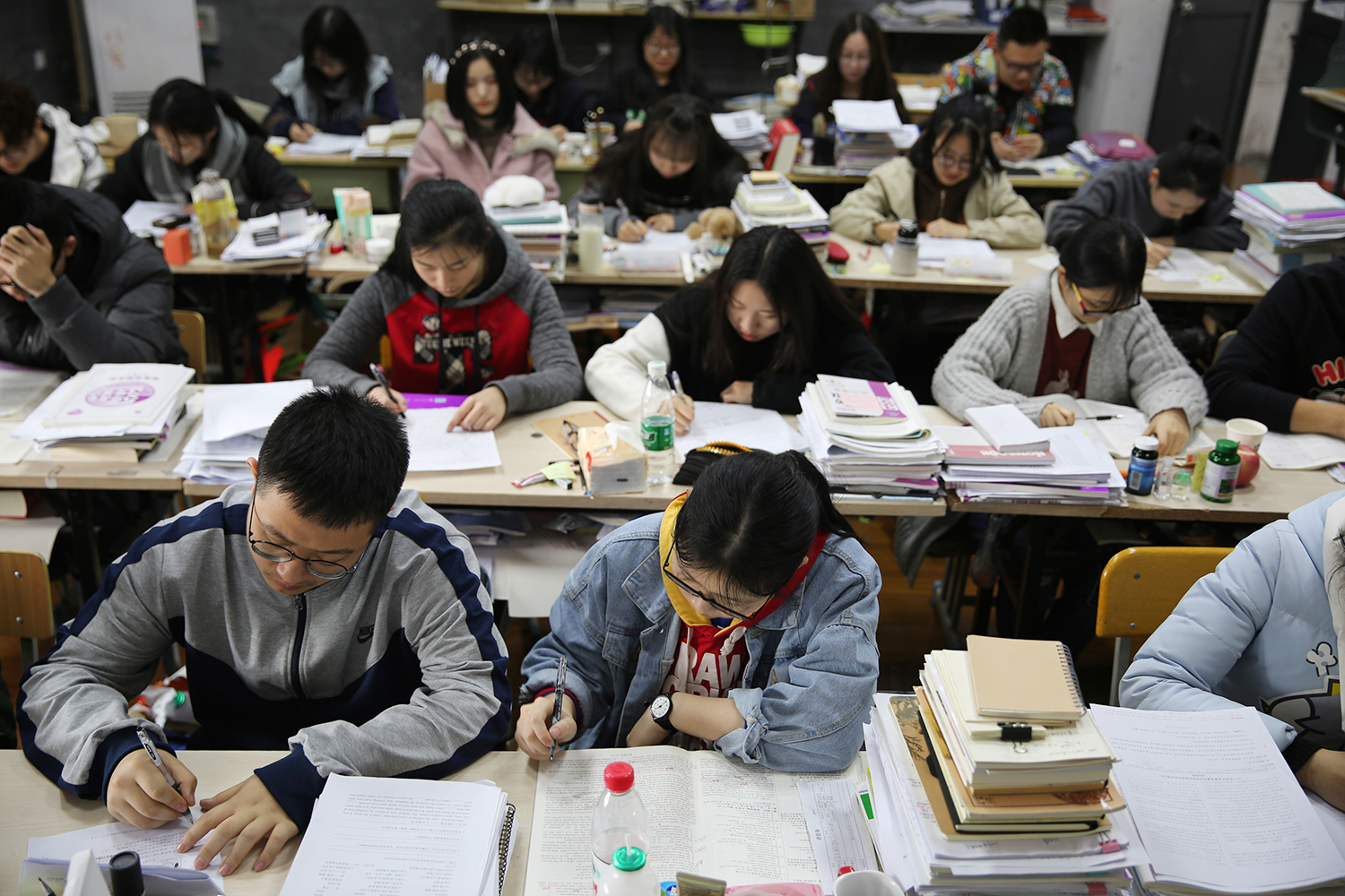 杭州吴越画室：文化课高考冲刺班，继续同学们的梦想