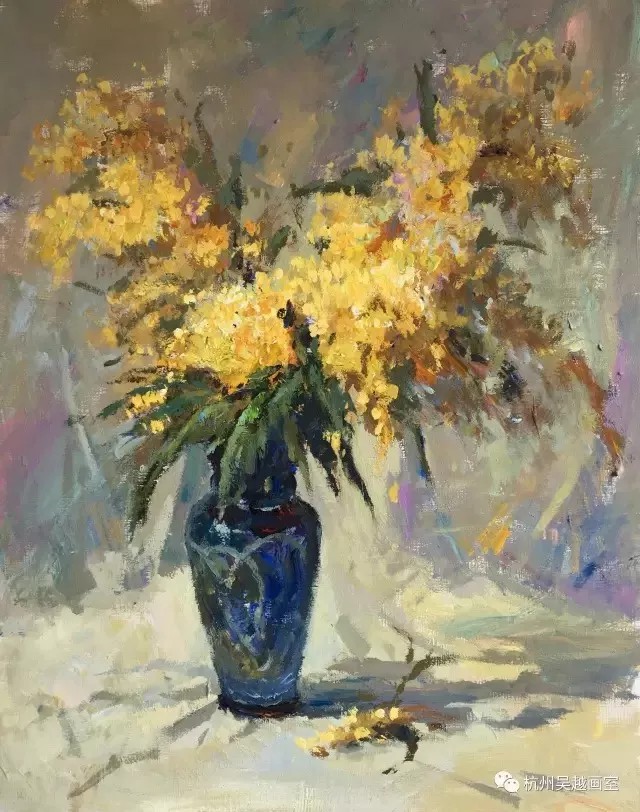 静物花卉色彩作品
