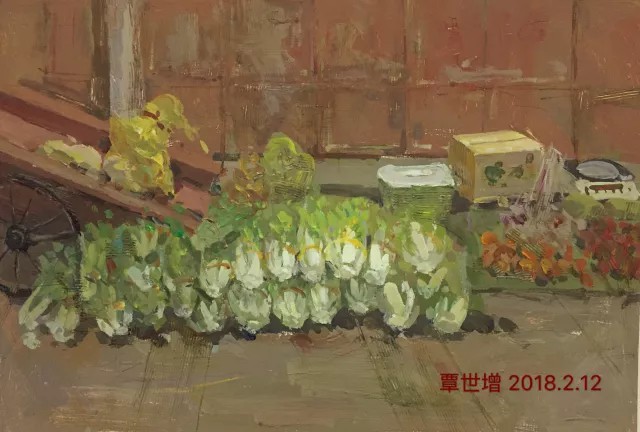 色彩写生作品2
