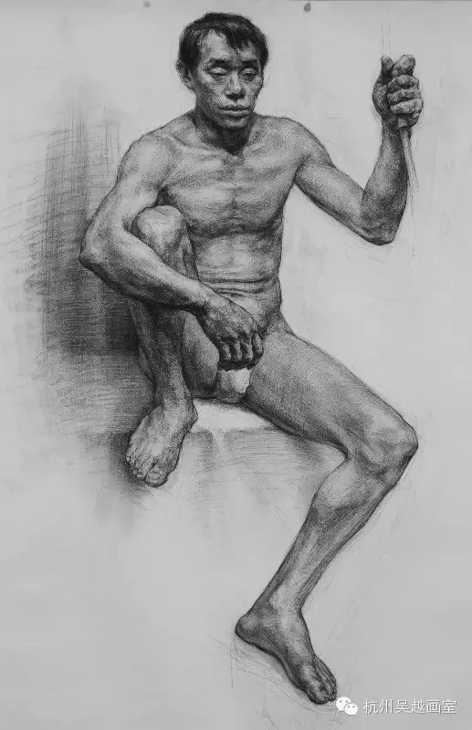 素描人体作品1