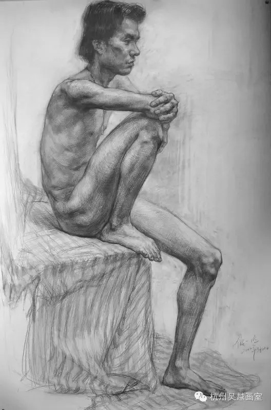 素描人体作品3