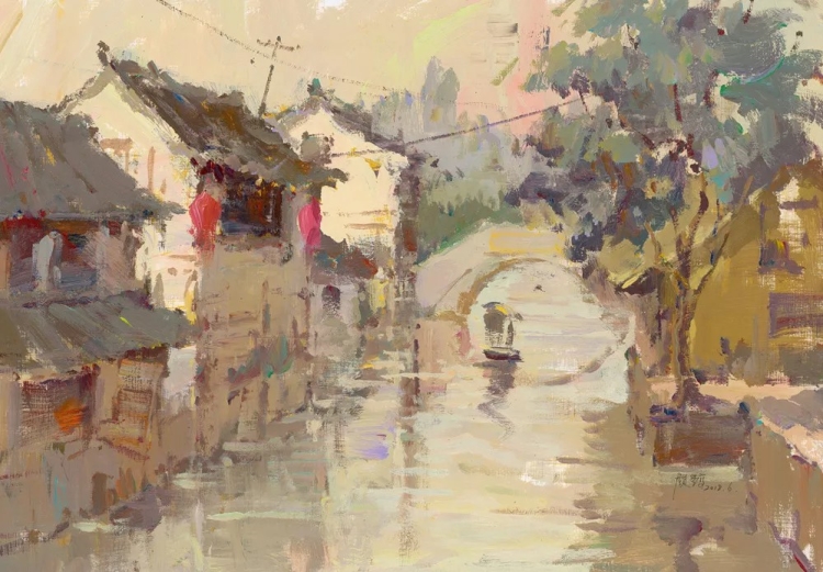 色彩风景作品3