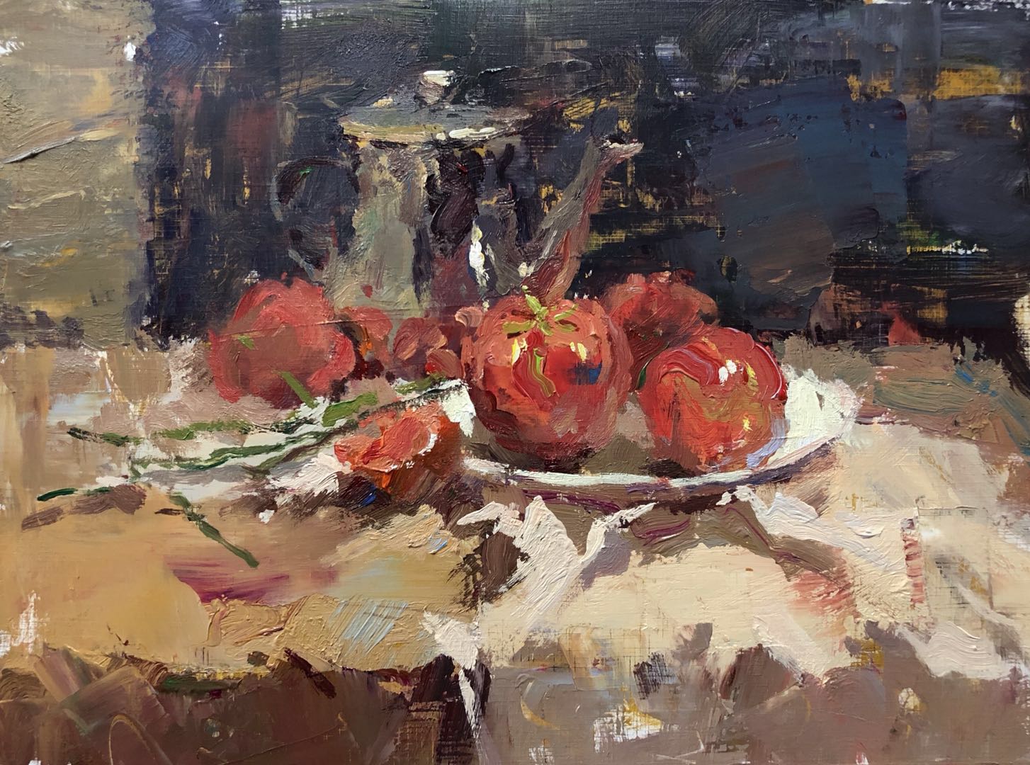 杭州吴越画室教师作品色彩静物5