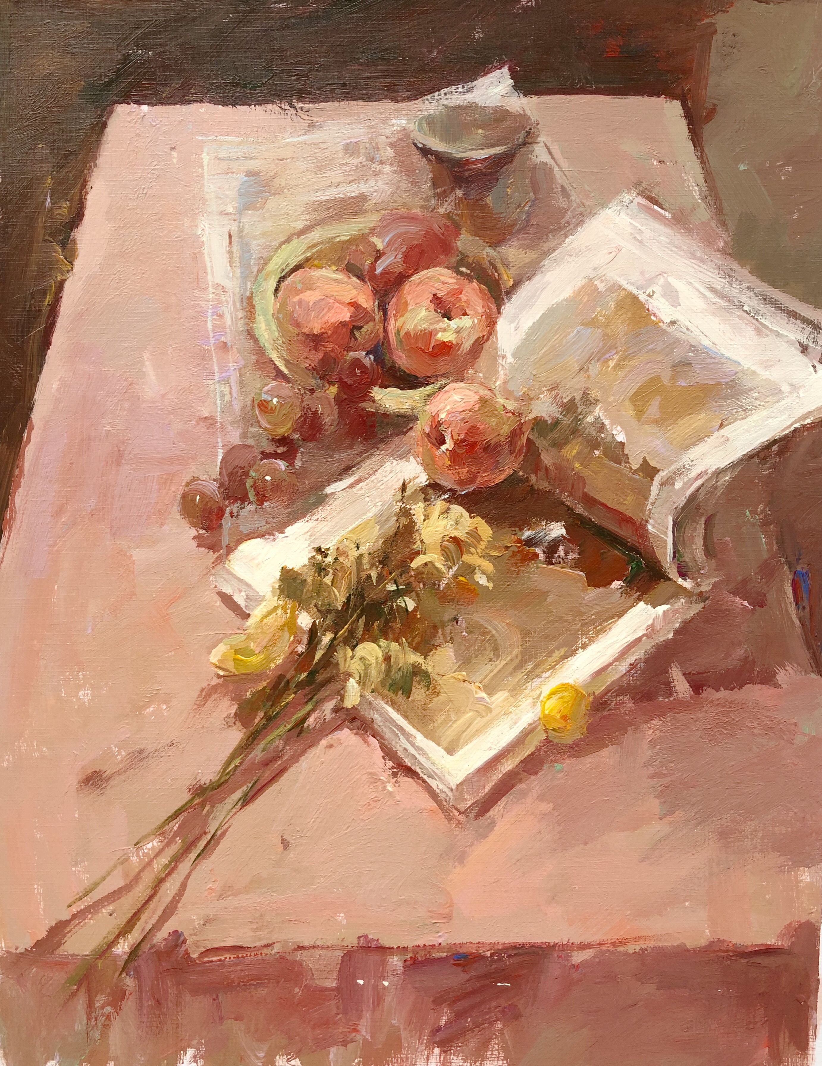 杭州吴越画室教师作品色彩静物6