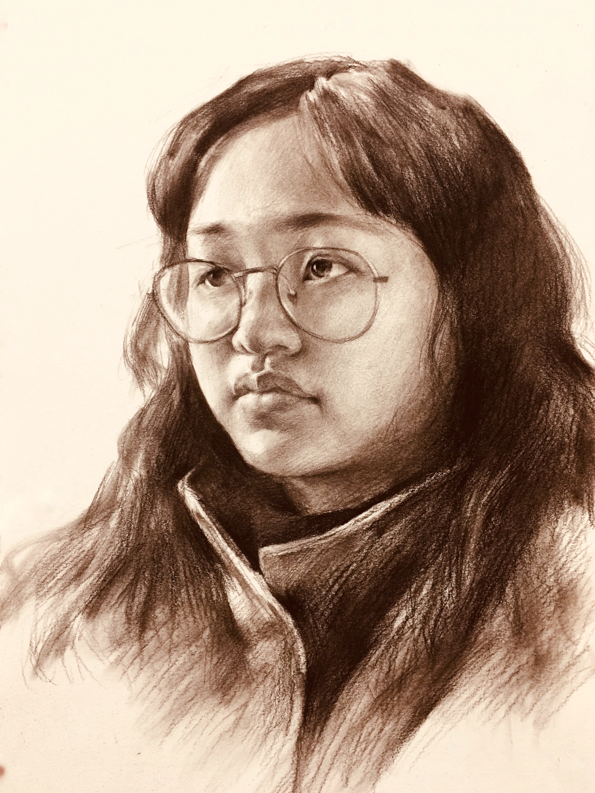 杭州吴越画室素描作品7