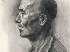 学员素描头像习作