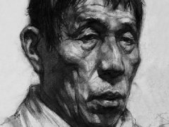 学生素描头像