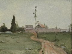 吴越教师油画风景4