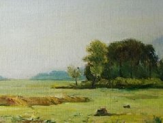 吴越教师油画风景8