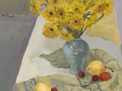 教师色彩静物《花》