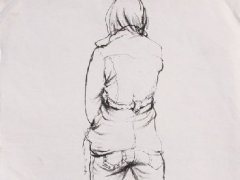 教师人物速写示范