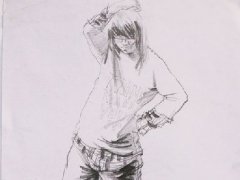 学生速写作品