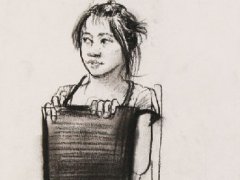 教师人物速写示范