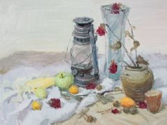 教师最新色彩静物作品