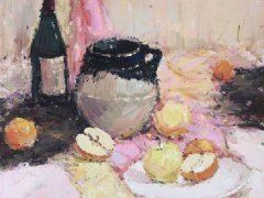 教师最新色彩静物作品
