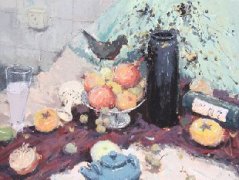 教师最新色彩静物作品