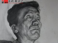 仰视男老年