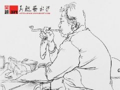 杭州吴越画室 教师速写11