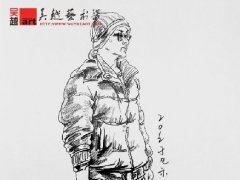 杭州吴越画室 教师速写13