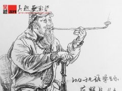 杭州吴越画室 教师速写4