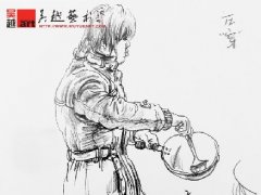 杭州吴越画室 教师速写6
