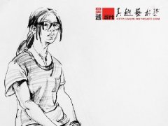 杭州吴越画室 教师速写16
