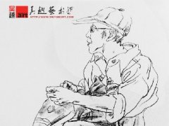杭州吴越画室 教师速写39