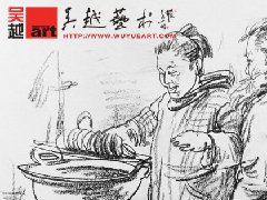 杭州吴越画室 教师速写