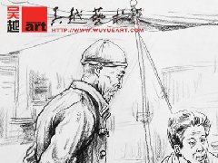 杭州吴越画室 教师速写