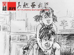 杭州吴越画室 教师速写