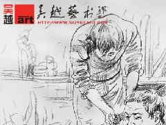 杭州吴越画室 教师速写