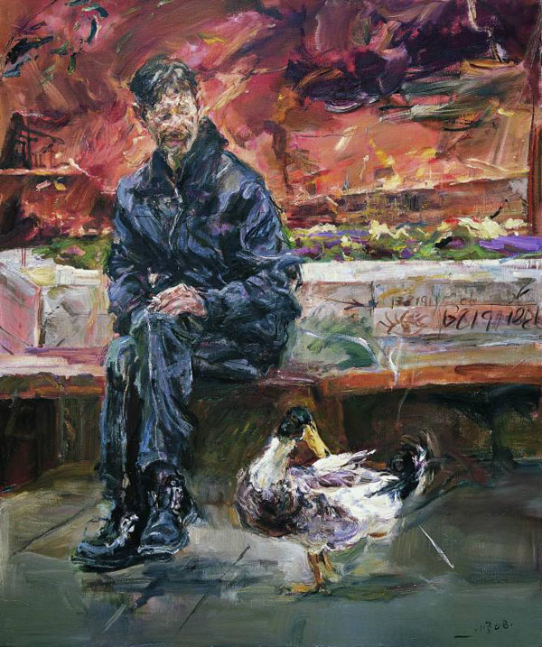 美丽世界之二(相伴篇) 160cm×136cm 2008年