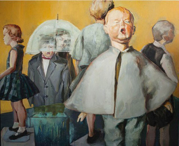 顾寓琳：《看》之一 150cm×180cm