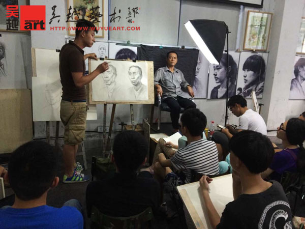 素描头像课6
