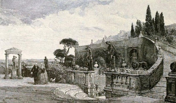 《一个意大利式花园》(An Italian Garden)。