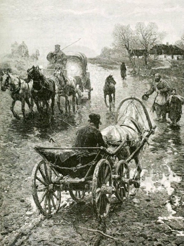 《一个波兰村庄的11月》(A Polish Village November)。