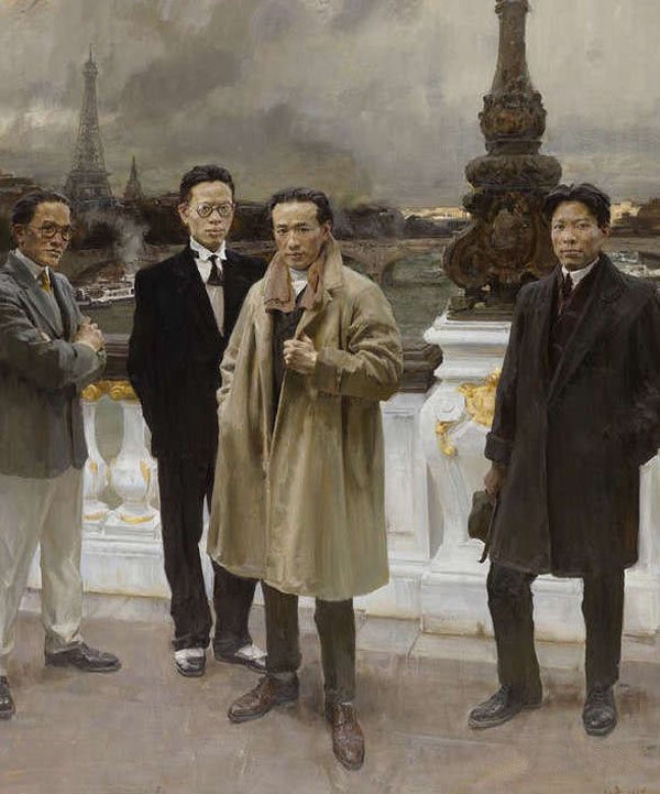 铜奖 何红舟 《桥上的风景》