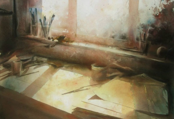 David.Chauvin水彩画12