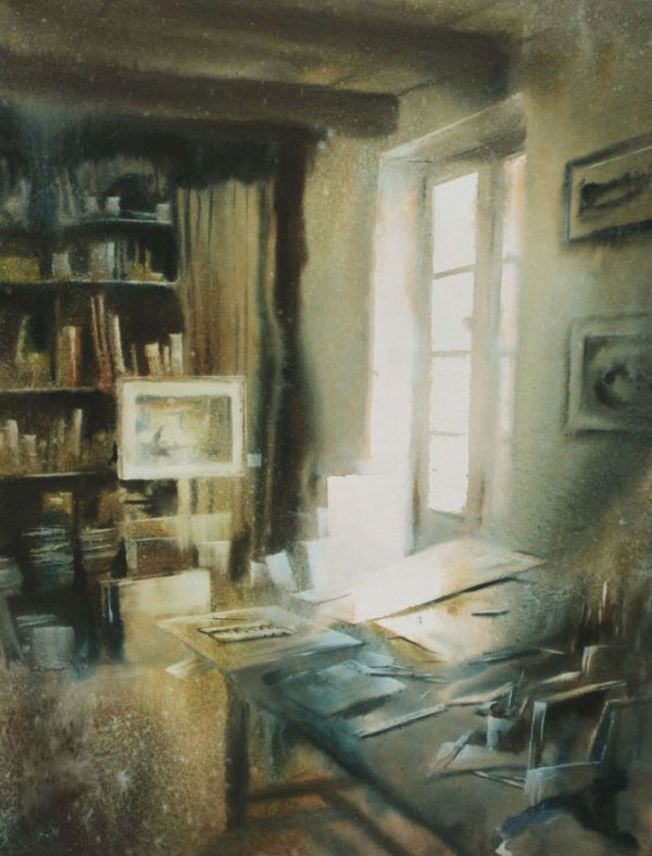 David.Chauvin水彩画18