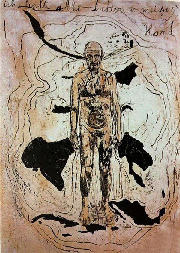 基弗（Anselm Kiefer） 1945年出生于德国多瑙埃兴根。画家，雕塑家。德国新表现主义代表人物之一，被公认为德国当代最重要艺术家。