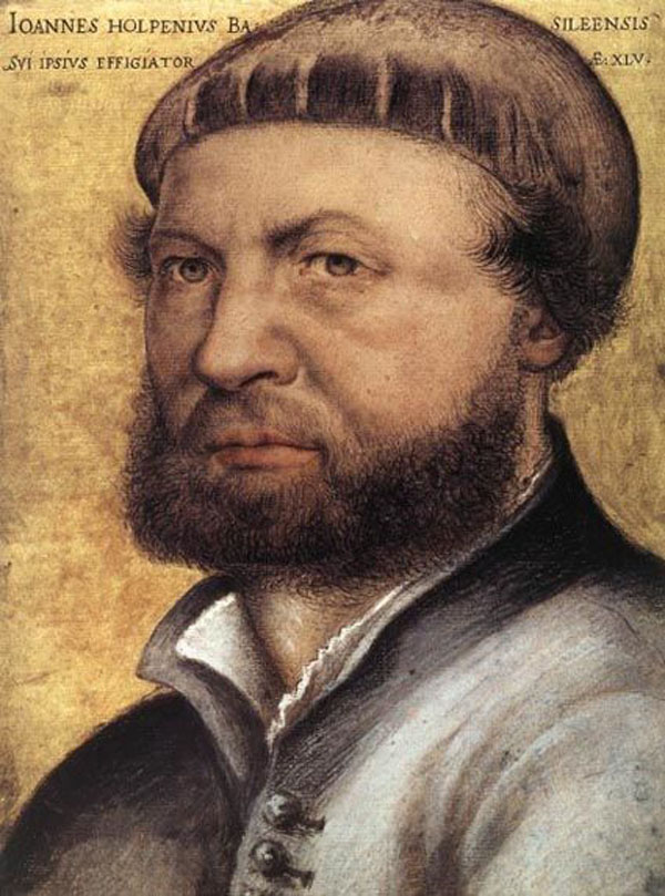荷尔拜因（Holbein Hans，约1497—1543）文艺复兴时期德国著名画家，代表作有《亨利八世像》。