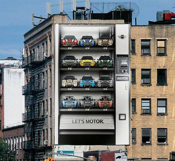 ▌自动售卖机Mini Cooper Vending Machine