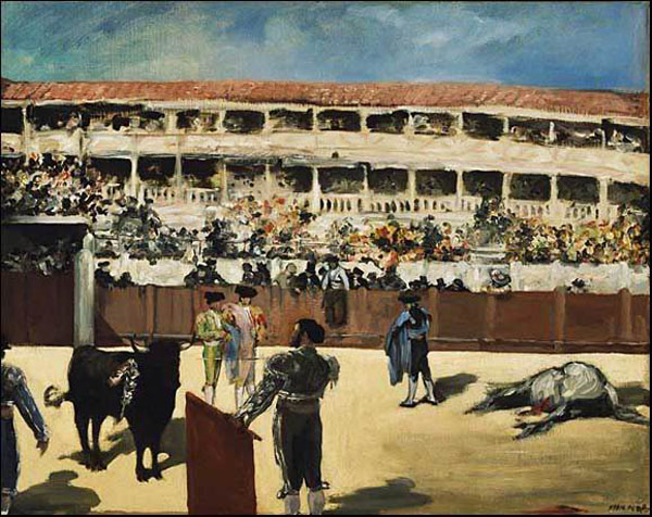 马奈 《斗牛,1865》
