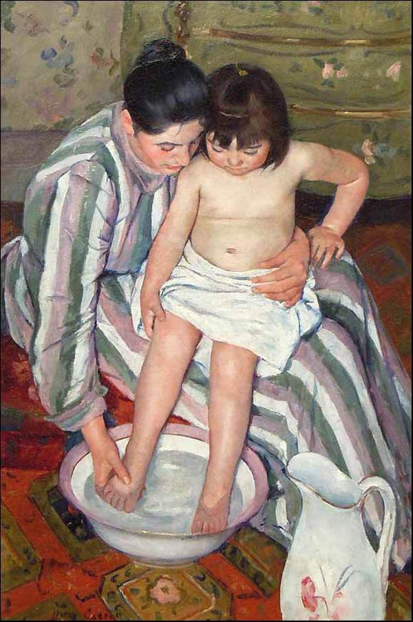 Mary Cassatt 《The Bath》